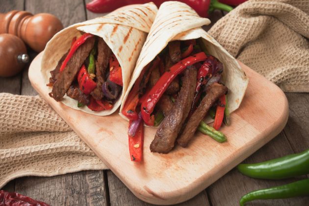 Rychlá večeře: Pikantní fajitas s hovězím masem