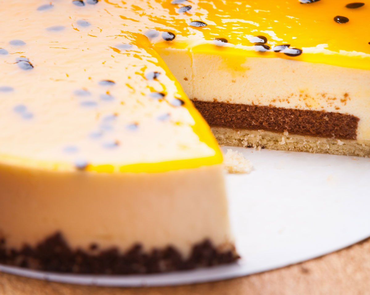 poleva na cheesecake