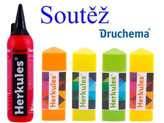 Výsledky soutěže o balíček lepidel Druchema