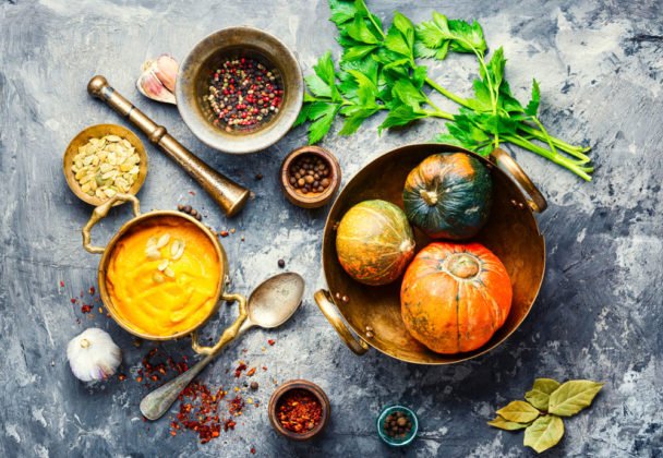 Zdravé a chutné hokkaido hodování
