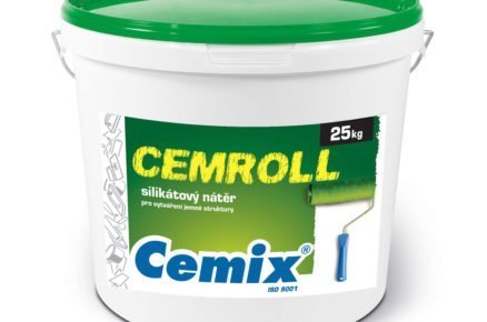fasádní nátěr Cemix Cemroll silikát