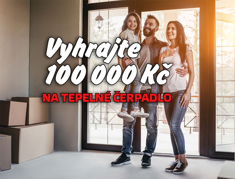 Vyhrajte 100 000 Kč na tepelné čerpadlo