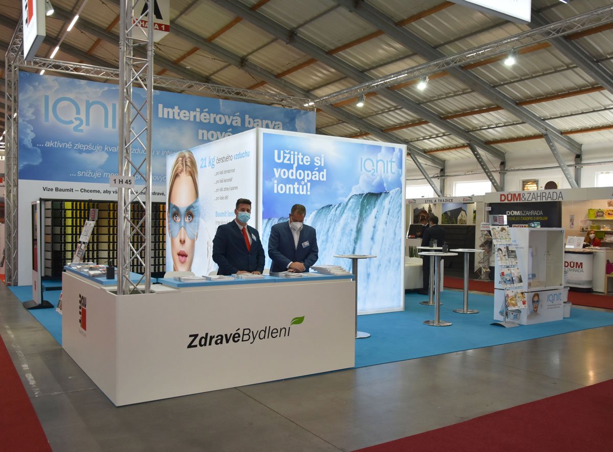 Výstavní expozice Baumit na veletrhu FOR ARCH 2020