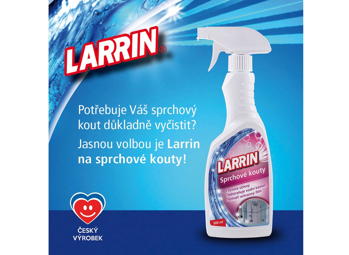 Vyhrajte 3x balíček čistících produktů značky LARRRIN