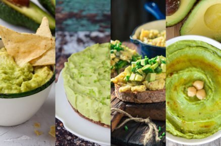 recepty z avokáda: avokádové guacamole, avokádový hummus, smaženice s avokádem a avokádový cheesecake bez lepku