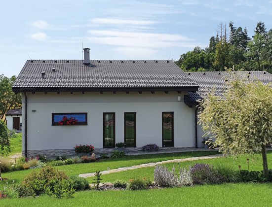 Střecha v exkluzivních barvách