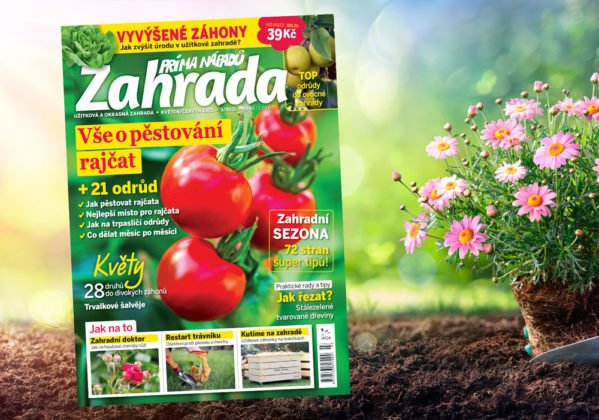 Dvojčíslí časopisu Zahrada prima nápadů květen/červen je v prodeji!