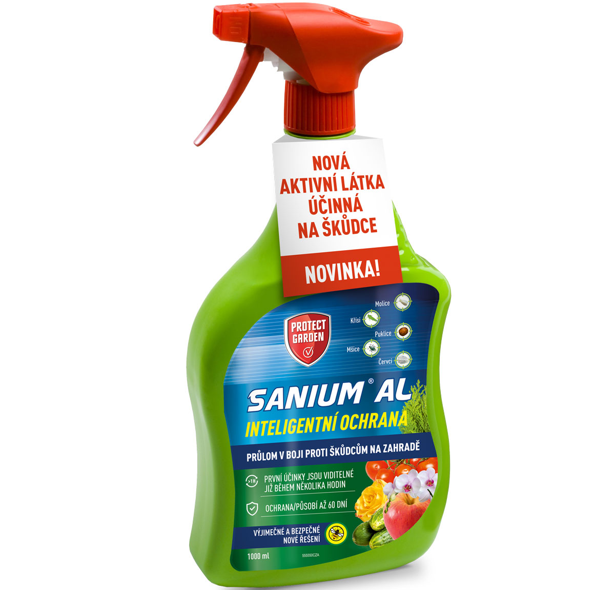 soutěž o zahradní chemii: Sanium AL (1 l) inteligentní insekticid