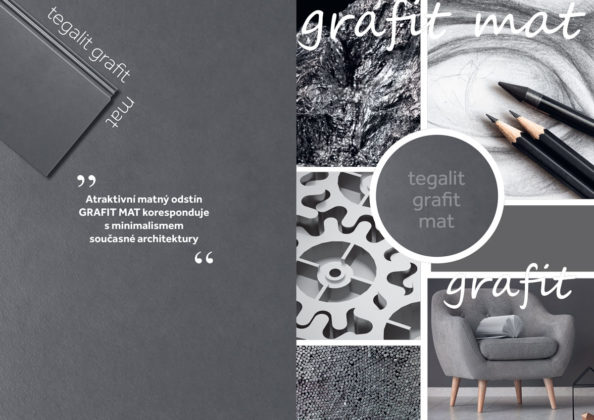 Společnost BRAMAC rozšířila nabídku portfolia o elegantní matný odstín grafit mat