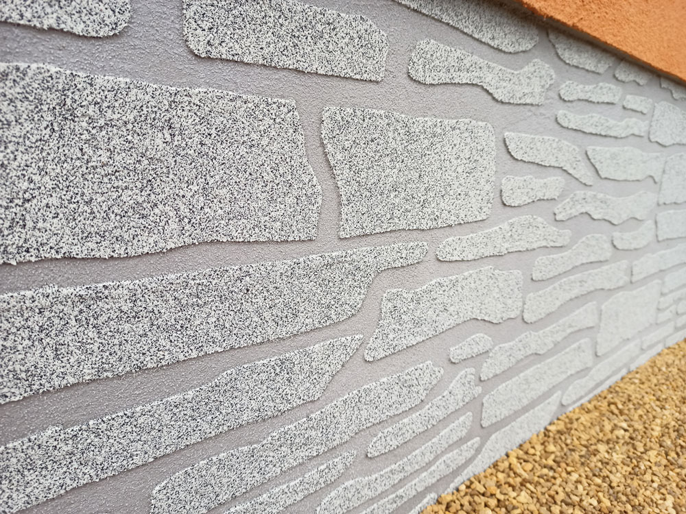 Omítka Cemix MAGIC DECOR STONE s efektem kamene