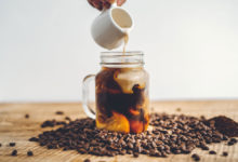 Cold brew s mlékem