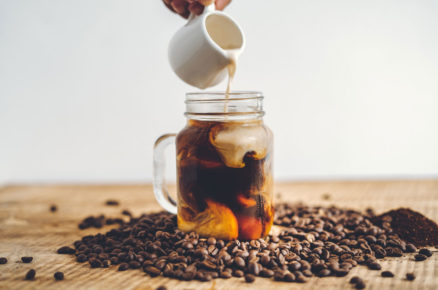 Cold brew s mlékem