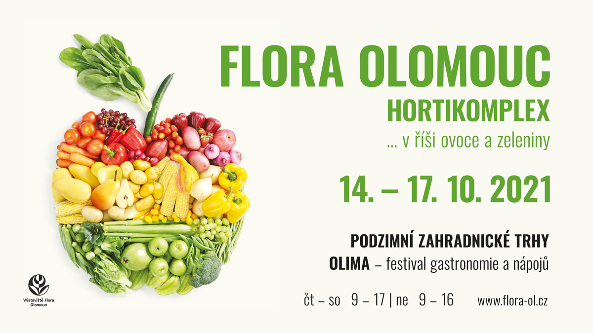 Podzimní Flora Olomouc 2021 pozvánka