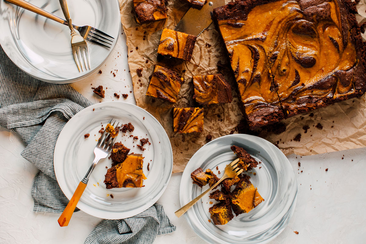 Dýňové brownies