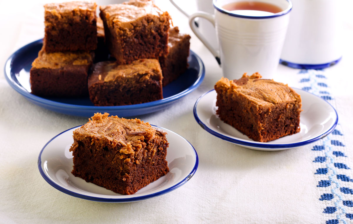 Brownies bez čokolády