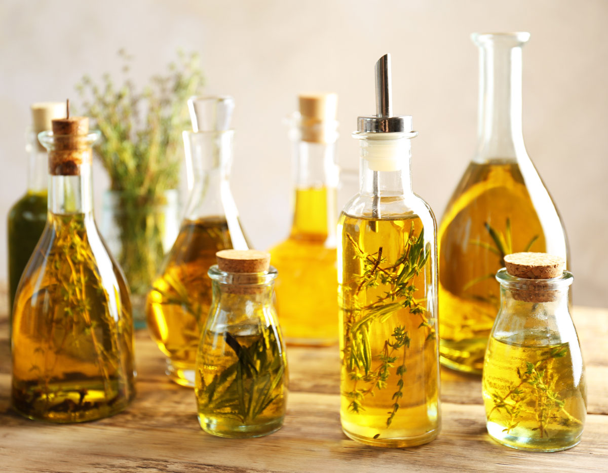 Olivové oleje s rozmarýnem