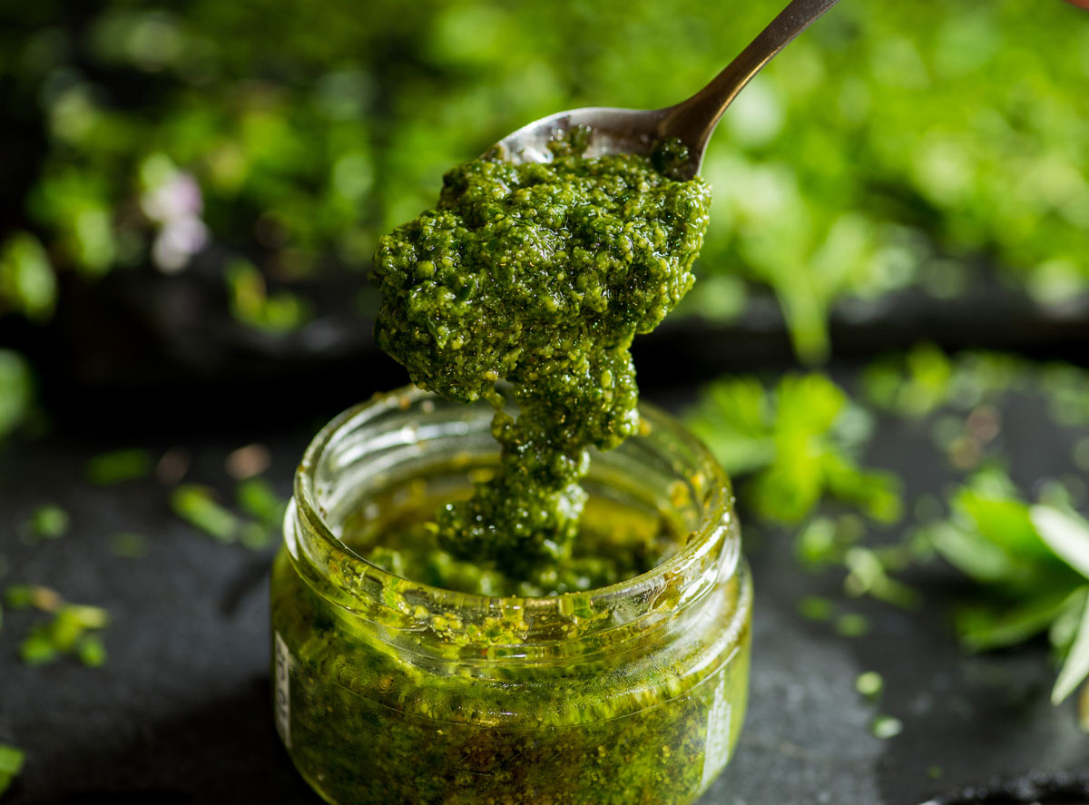 Petrželové pesto