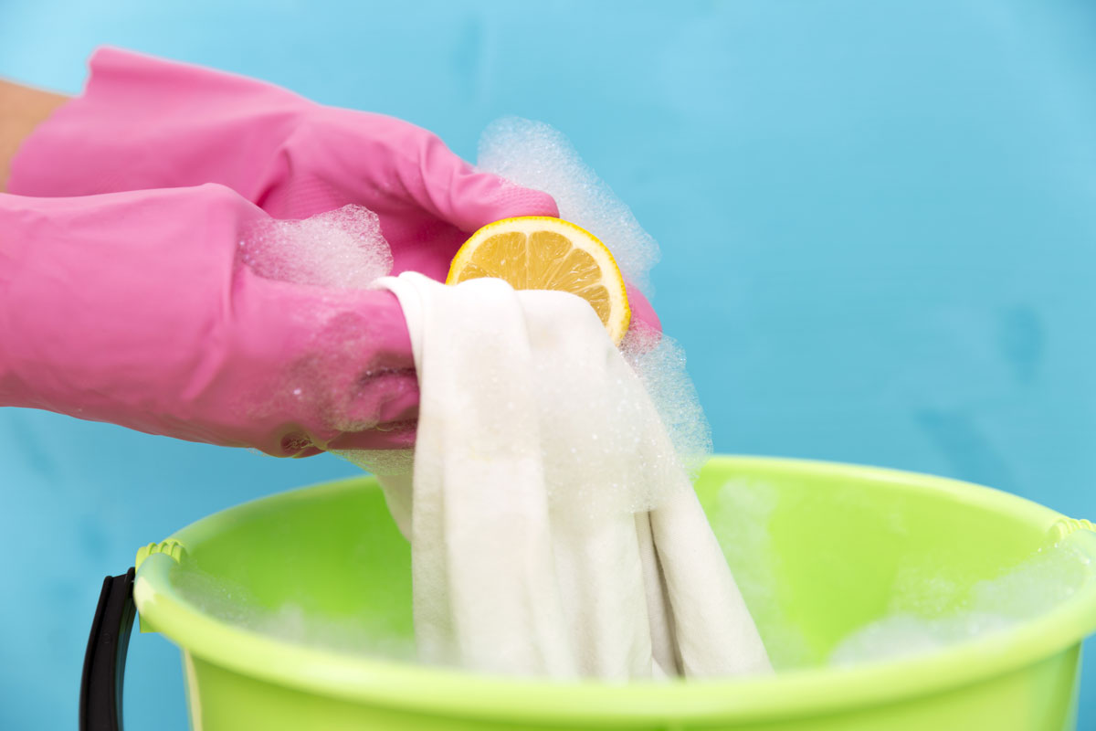 Bělení prádla citronem