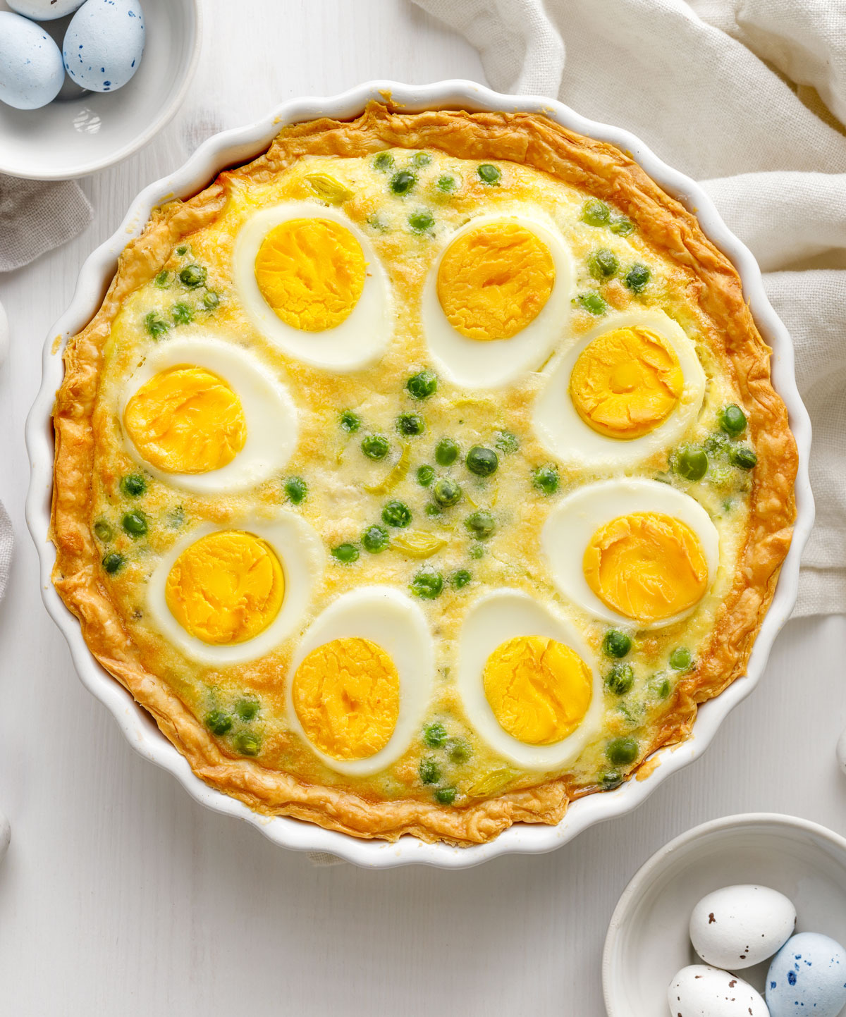 Slaný koláč s vejcem aneb „quiche“