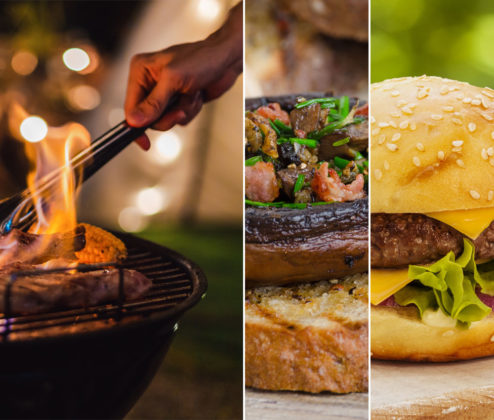Jak připravit portobello a hamburger na grilu + 6 tipů na grilování na uhlících