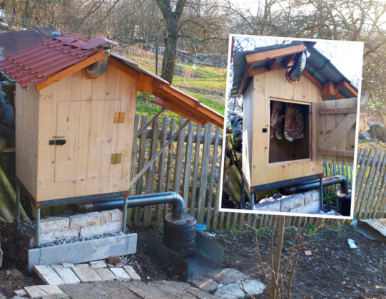 Kutil Štefan si zhotovil domácí udírnu převážně ze zbytků, které našel ve sklepě. Podle jeho návodu to zvládnete i vy