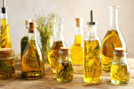 Olivové oleje s bylinkami