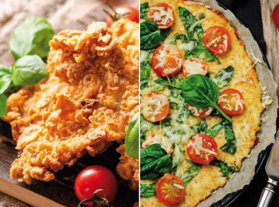 6 dietních receptů. Najdete mezi nimi dokonce i řízky a pizzu