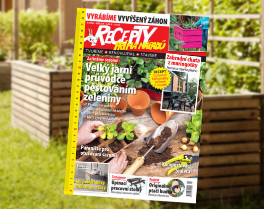 Stavíme vyvýšený záhon. Recepty z cizrny. A jak Bára s Honzou proměnili maringotku na útulnou zahradní chatku