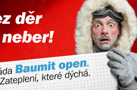 Baumit kampaň „Bez děr to neber!“