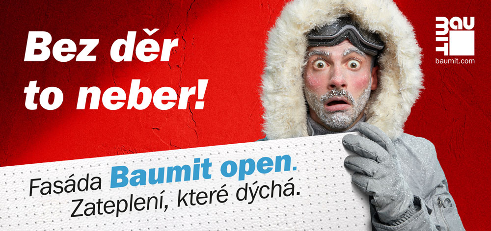 Baumit kampaň „Bez děr to neber!“