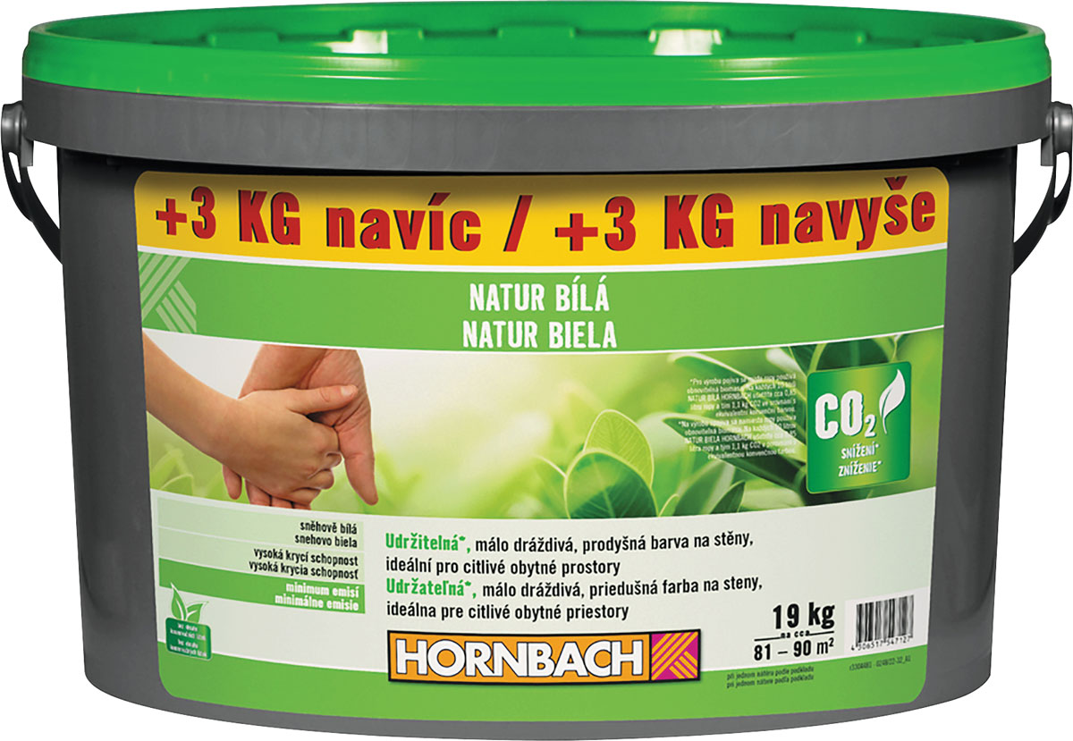 Hornbach barva Natur bílá