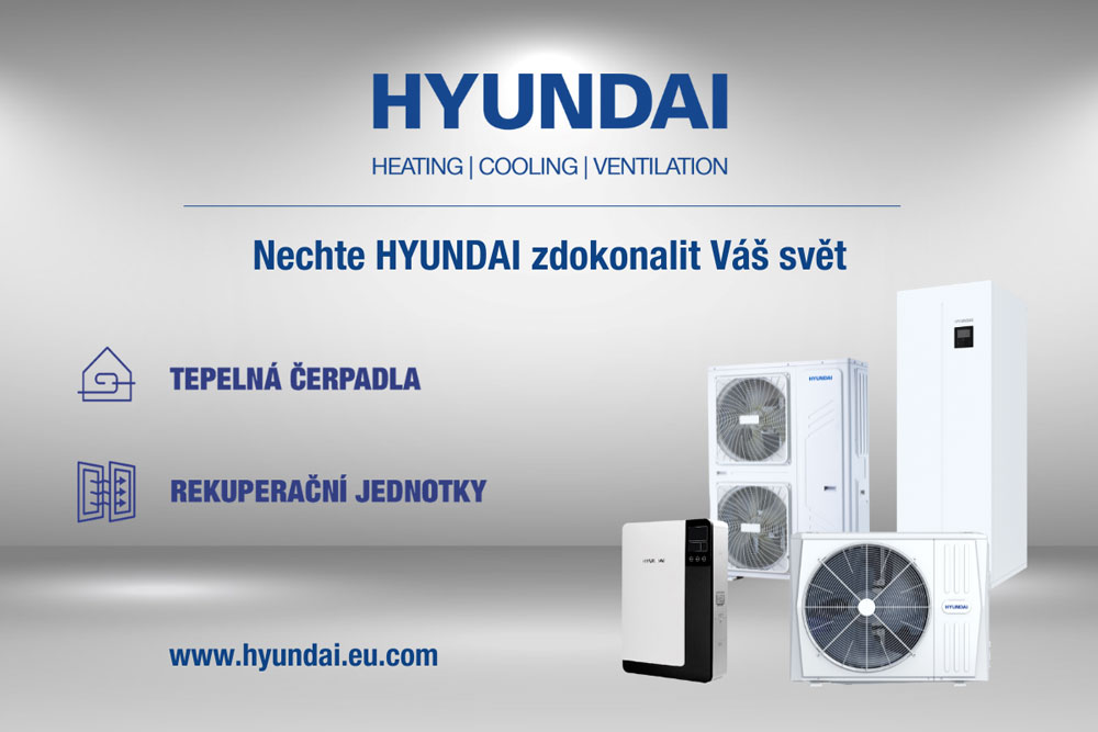 HYUNDAI rekuperace a tepelná čerpadla