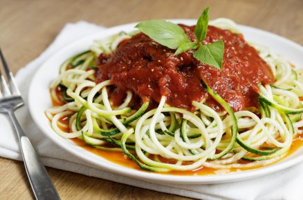 Cuketové špagety