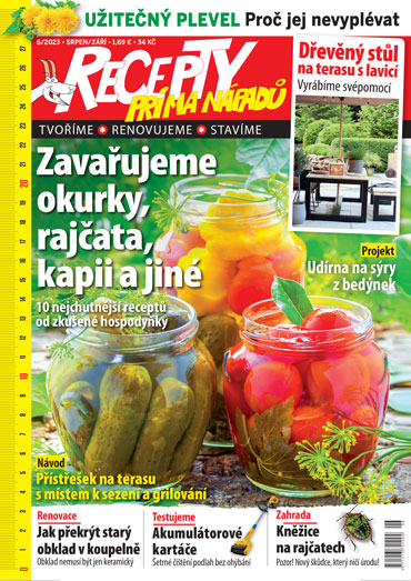 Recepty prima nápadů červenec srpen 2021