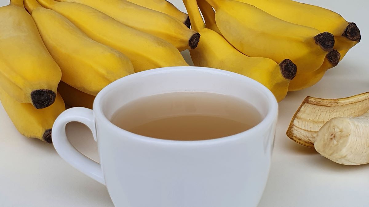 Čaj z banánů