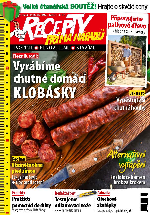 Recepty prima nápadů červenec srpen 2021