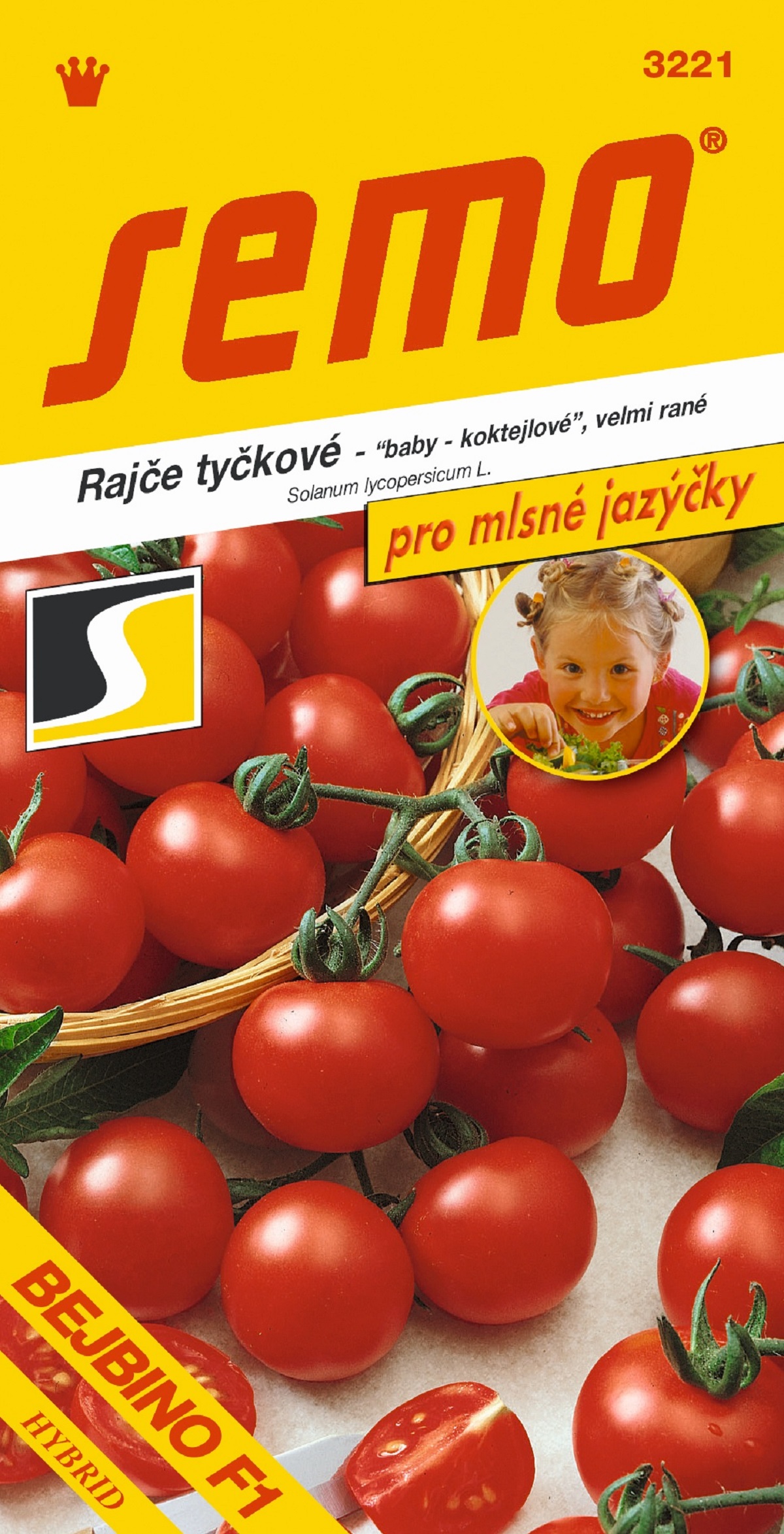 balení semínek rajčat