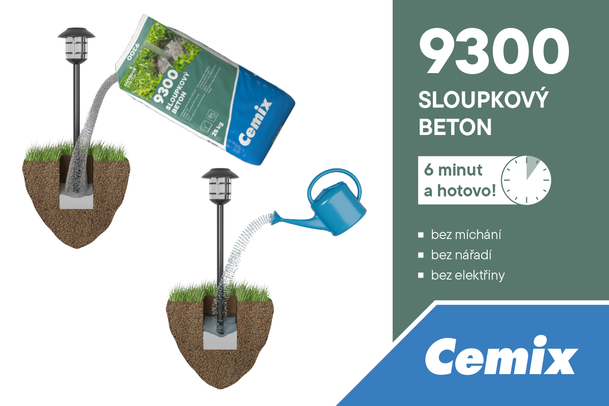 Cemix Sloupkovy beton 9300