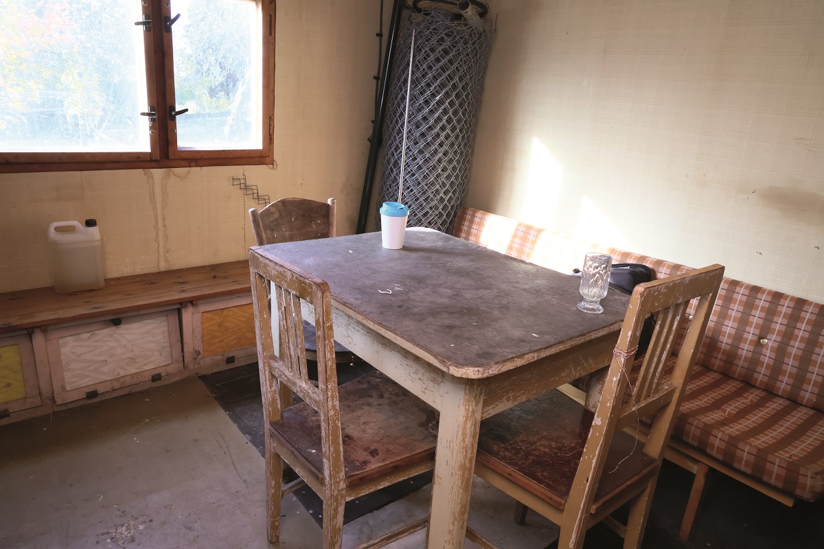 Jídelní prostor před rekonstrukcí
