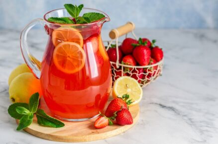 Jahodová limonáda
