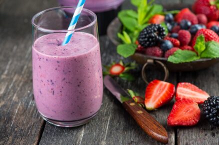 Malinové smoothie