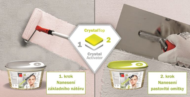 S krystalickým efektem ke kráse i odolnosti fasády