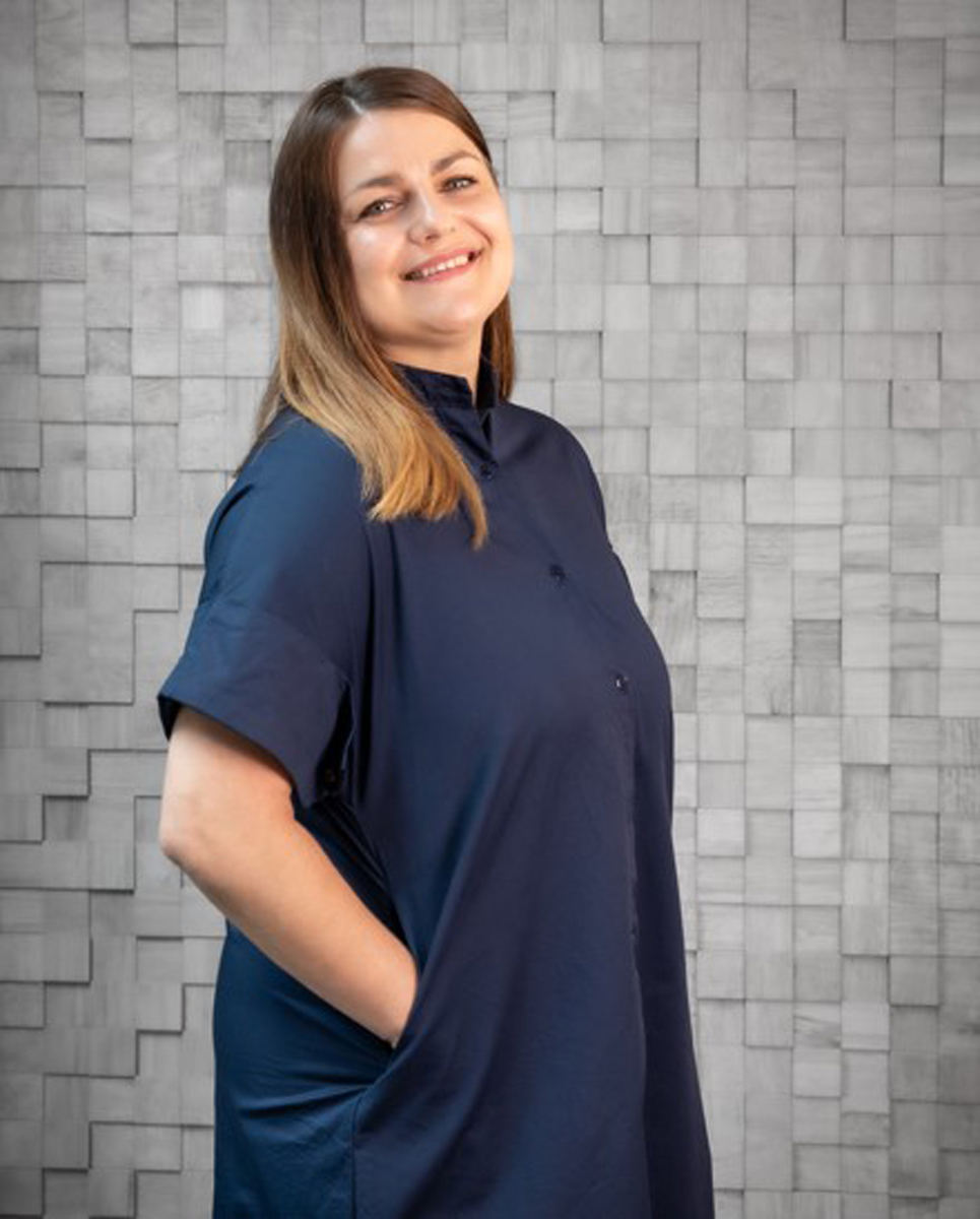 Architektka a designérka Lucie Opluštilová, která spolupracuje se značkou JIKA
