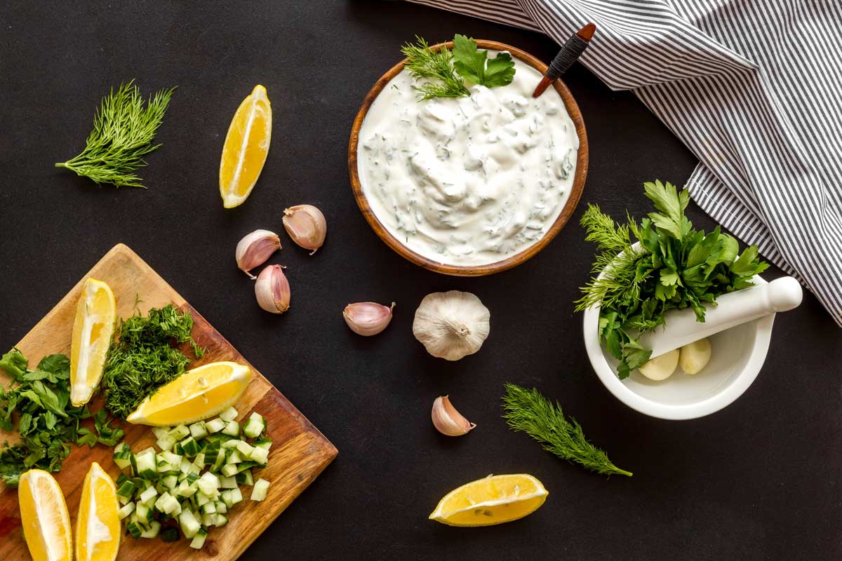 recky dip řecký dip