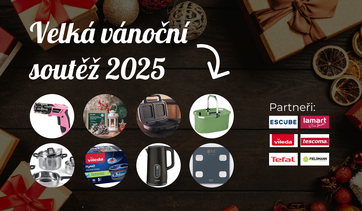 Velká vánoční soutěž: Vyhrajte dárečky pod stromeček!