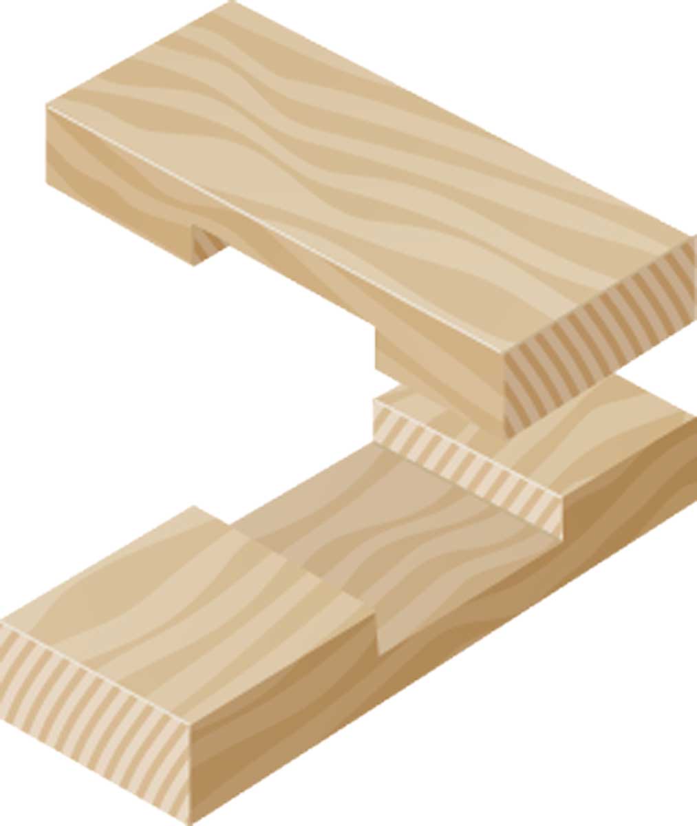 se holz 05 1 křížové přeplátování