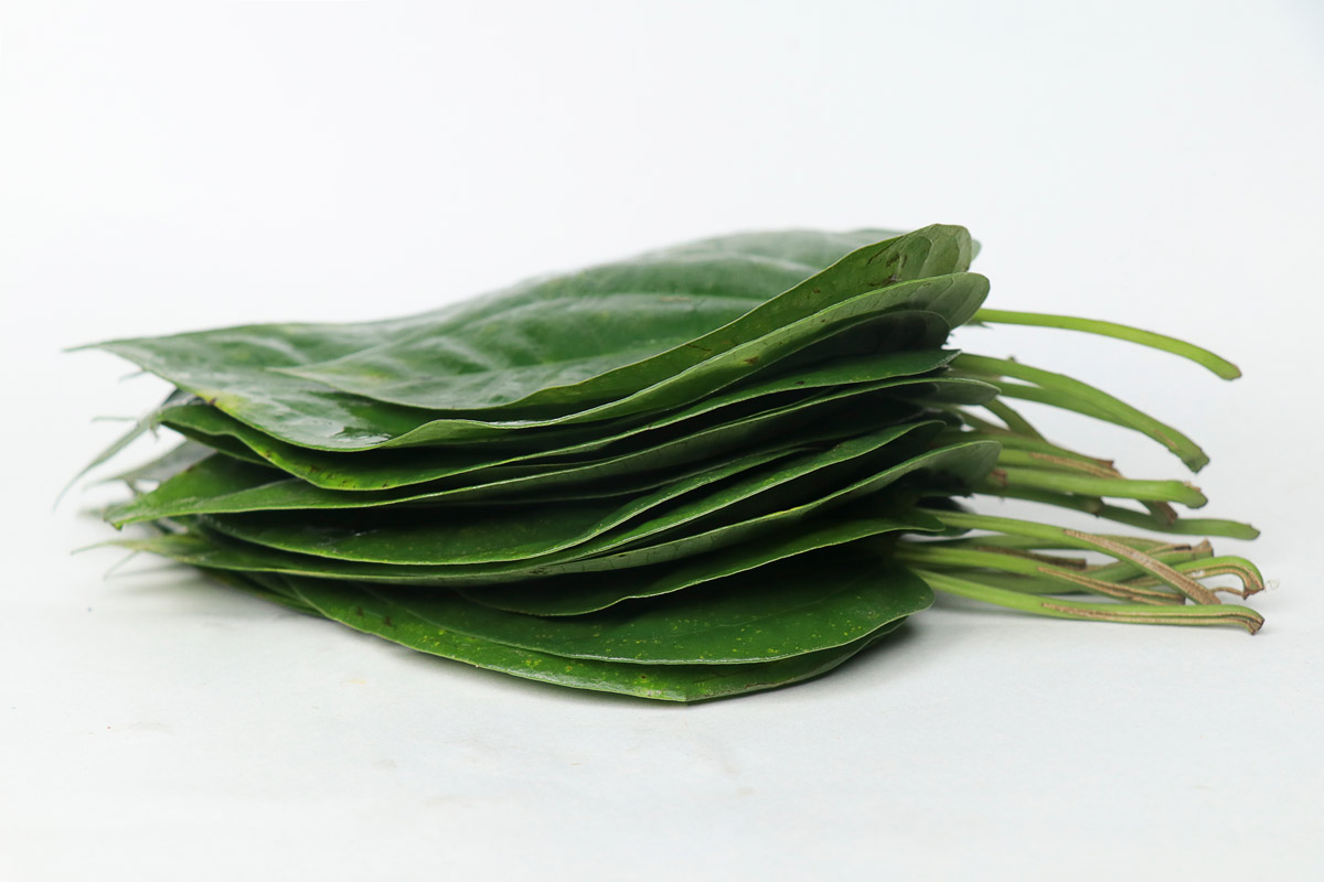 paan listy Čerstvé betelové listy neboli paan jsou hlavní surovinou pro přípravu paan kulfi. Právě ony dodávají této variantě typickou svěží a lehce bylinnou chuť.