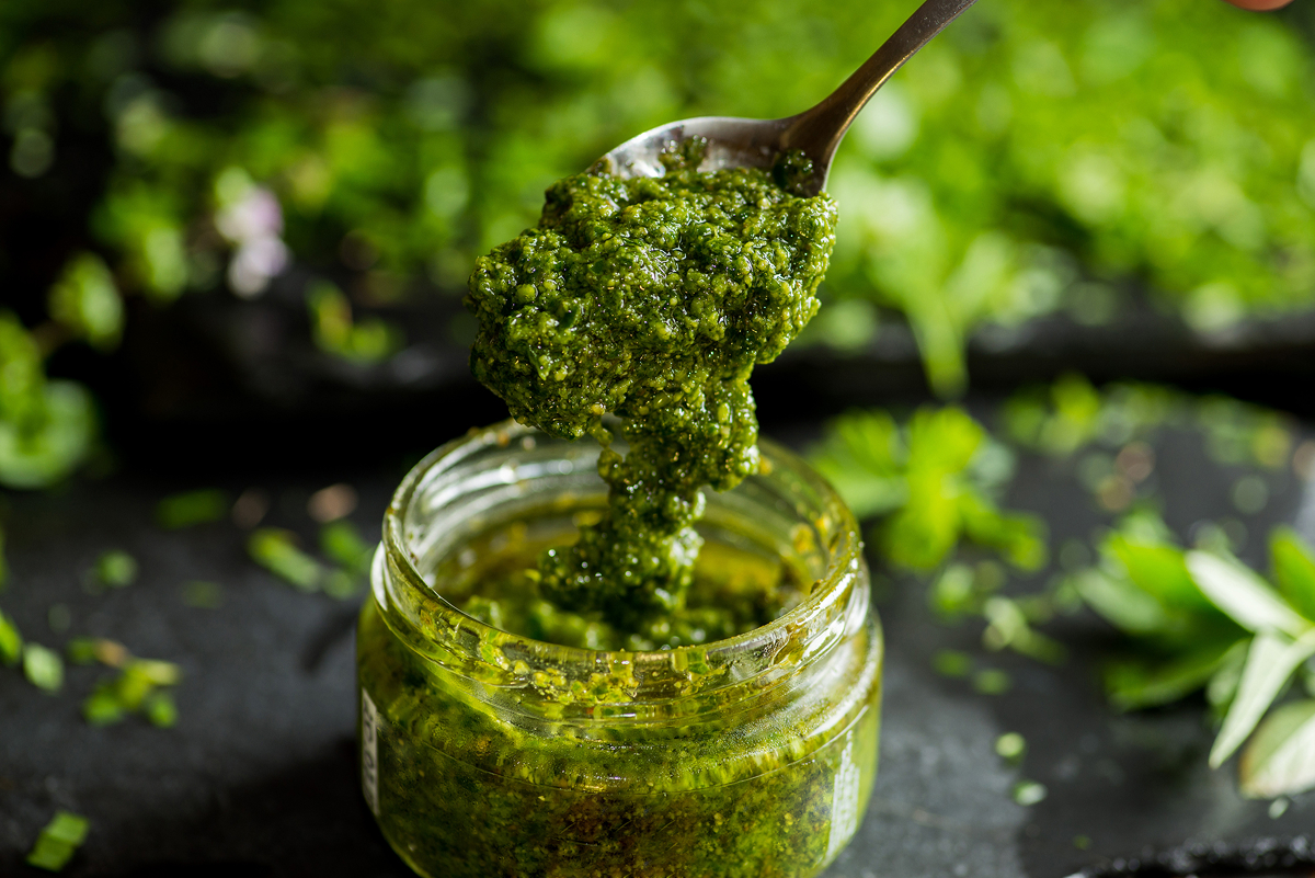 bazalkove pesto 1