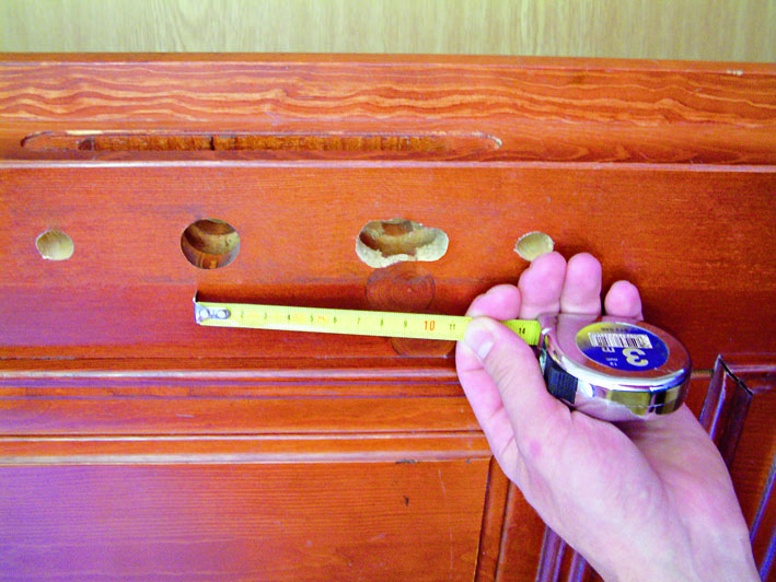 výměna zámku - měření