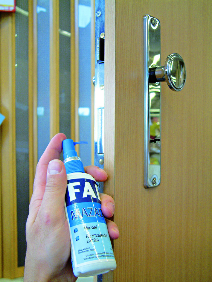 výměna zámku - údržba